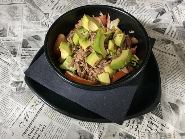 Ensalada Atún con Aguacate