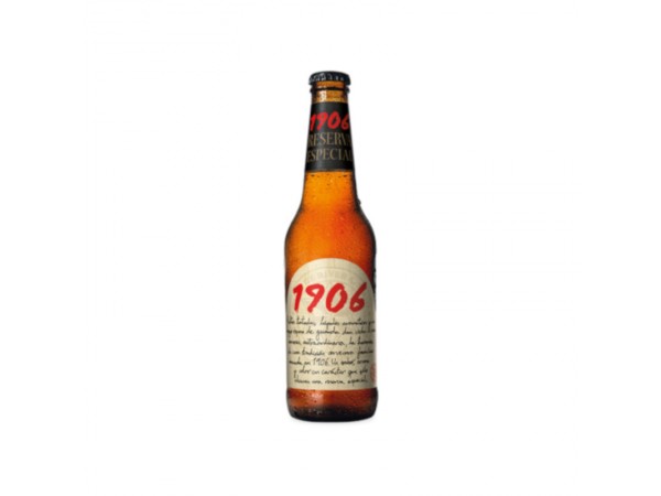 Botella Cerveza 1906 33 cl.